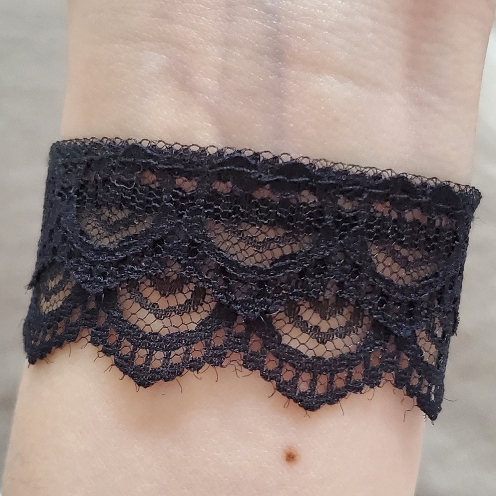 Black Lace Choker Necklace